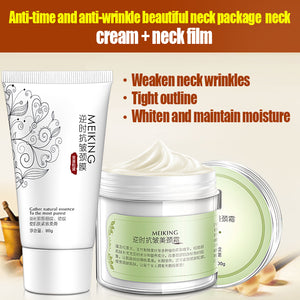 MEIKING Mask Neck Cream Skincare Anti wrinkle Whitening Moisturizing Set 180g - MoroCos
