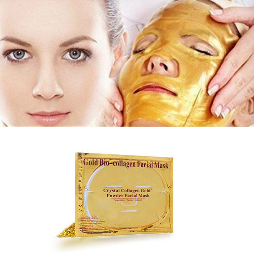 Gold Bio-Collagen Cream Hydrating Facial Mask Whitening Anti-Aging - MoroCos